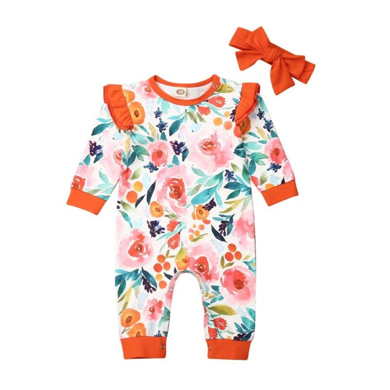 Neviah's blooming floral one piece
